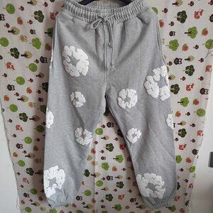 Denim Tears The Cotton Wreath Sweatpants Grey